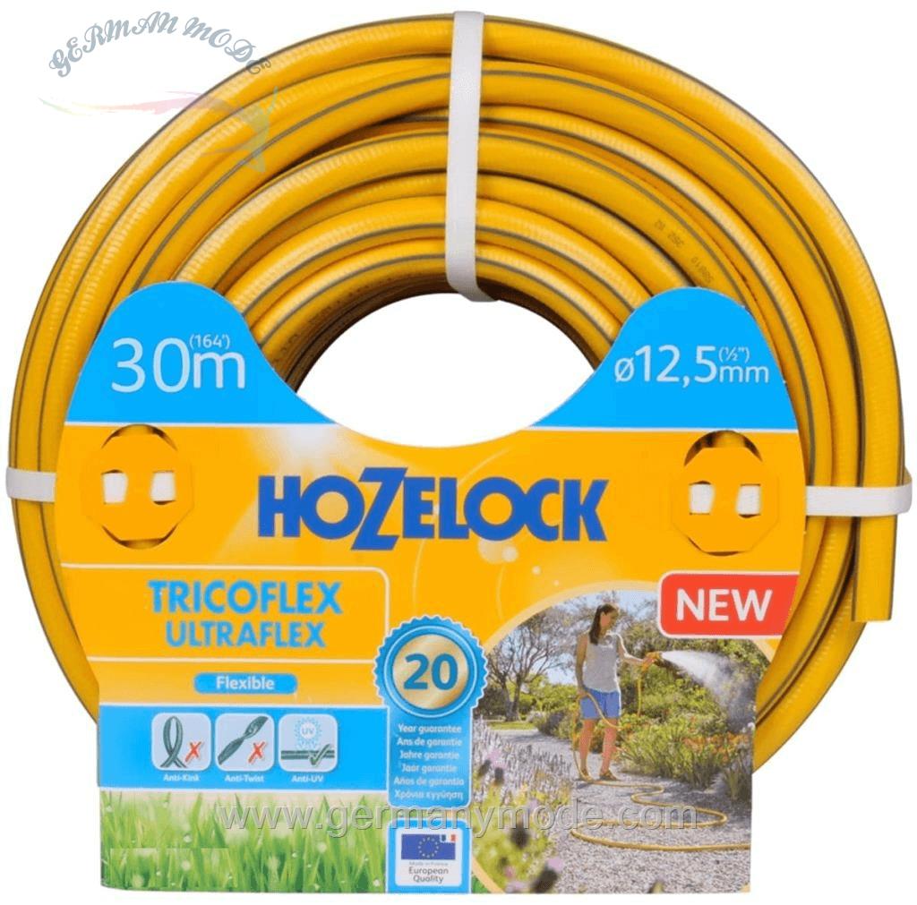 شیلنگ آبیاری 30 متری حوزلاک Hozelock Tricoflex Ultraflex 1/2 - 30m