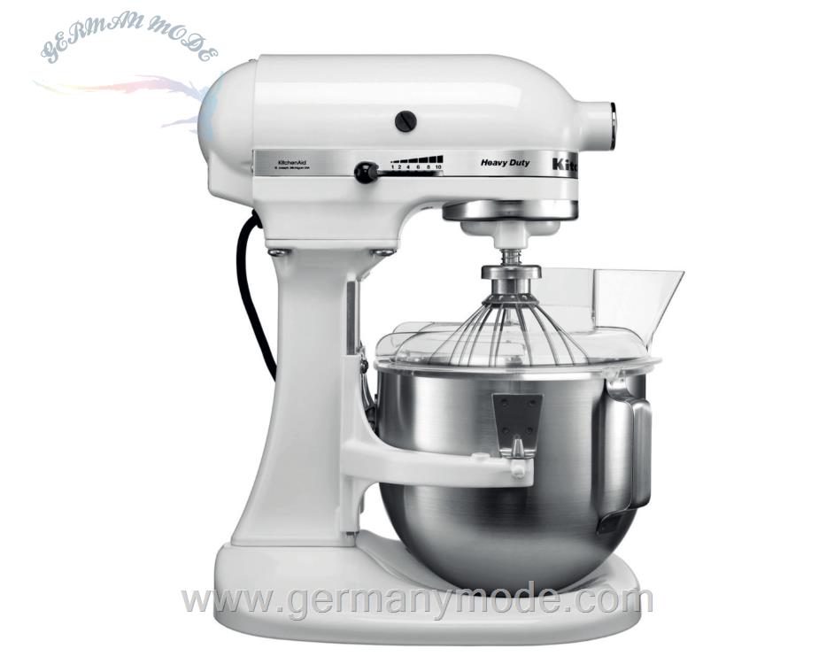 غذا ساز همه کاره کیچن اید آمریکا KitchenAid KÜCHENMASCHINE MIT SCHÜSSELHEBER 4,8L - HEAVY DUTY 5KPM5 Weiss