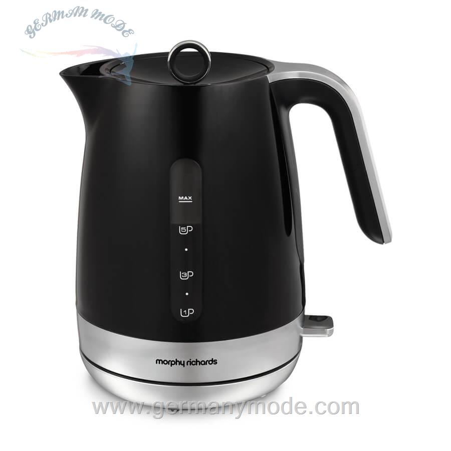کتری برقی مورفی ریچاردز انگلستان Morphy Richards Chroma Schwarz -101402- 1-5 Ltr