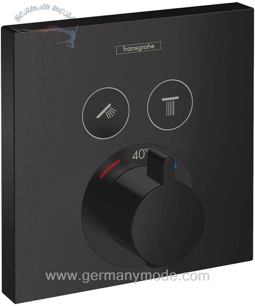 شیر حمام توکار هانس گروهه آلمان Hansgrohe Shower  mattschwarz 15763670