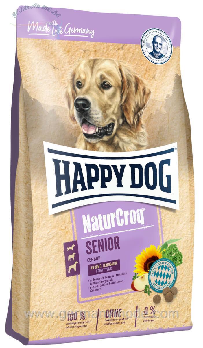 غذا خشک سگ هپی داگ آلمان Happy Dog NaturCroq Senior 4kg