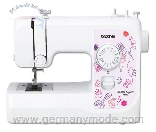 چرخ خیاطی برادر ژاپن Brother Nähmaschine Little Angel KE14S, mit 14 Nutzstiche
