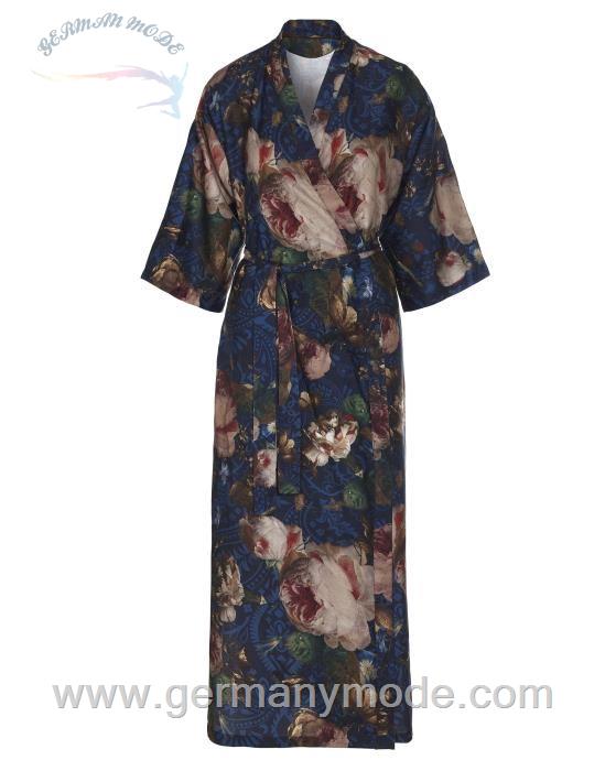 روبدوشامبر زنانه اسنزا هلند ESSENZA Jula Gallery of Roses Nightblue Kimono