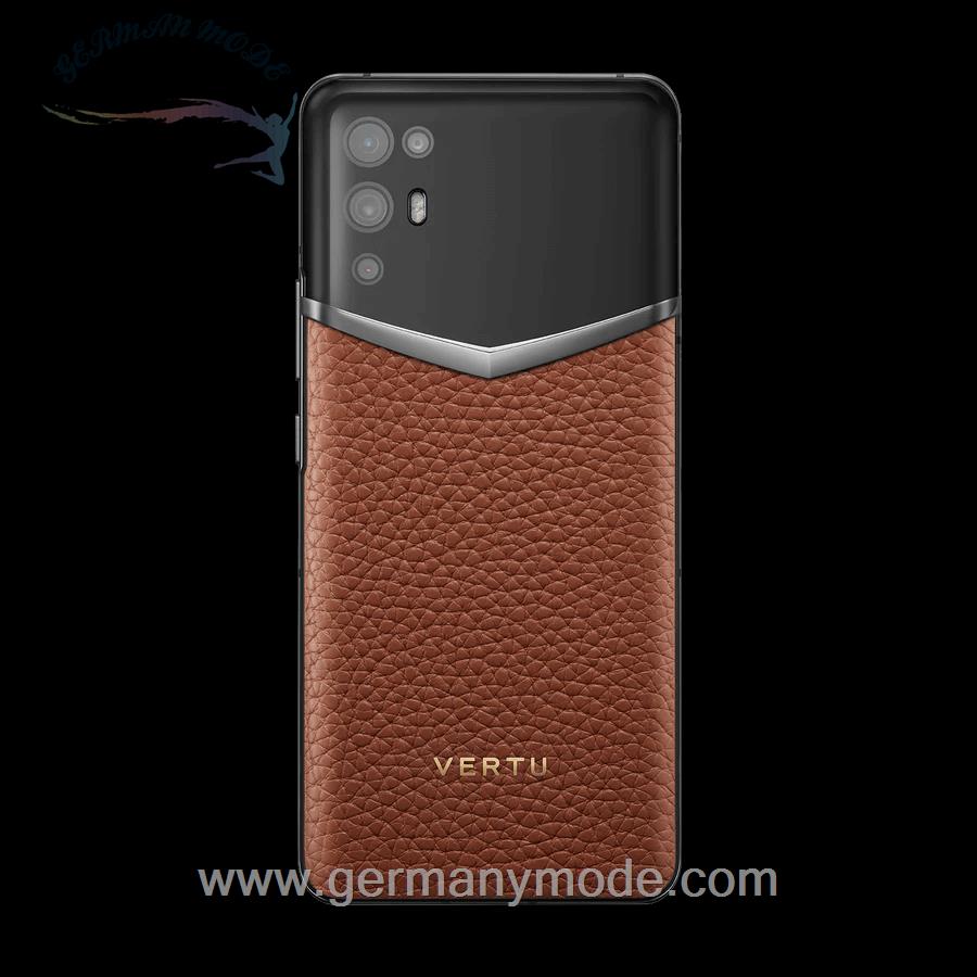 گوشی موبایل آی ورتو انگستان IVERTU Calf Leather Caramel Brown