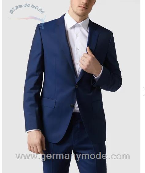کت تک مردانه هوگو باس آلمان Hugo Boss Slim-Fit Sakko aus Schurwoll-Serge (50408828) blau