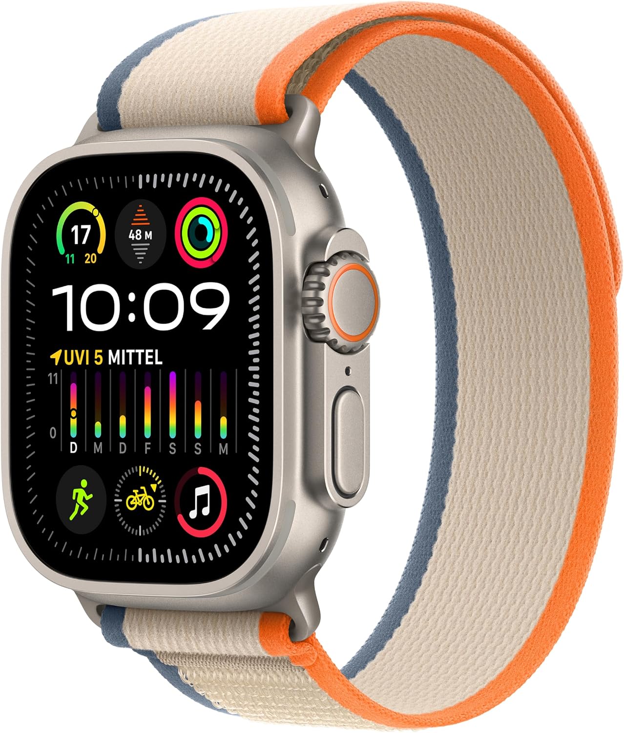 ساعت هوشمند اپل واچ اورجینال Apple Watch Ultra 2 (GPS + Cellular, 49 mm) Smartwatch mit robustem