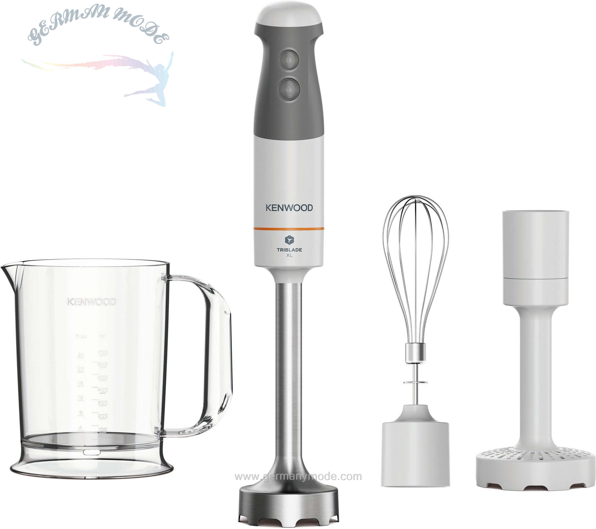 گوشت کوب برقی کنوود انگلستان KENWOOD Stabmixer HBM40.006WH Triblade XL-850 W