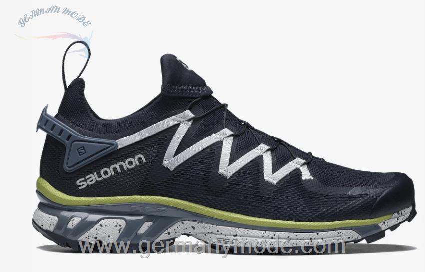 کتانی اسپرت مردانه زنانه سالامون فرانسه SALOMON XT-RUSH Sportliche Schuhe Unisex Night Sky / China Blue / Epsom