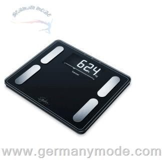 ترازو دیجیتال بی ام آی بیورر آلمان Beurer Diagnosewaage BF 410 SignatureLine Black