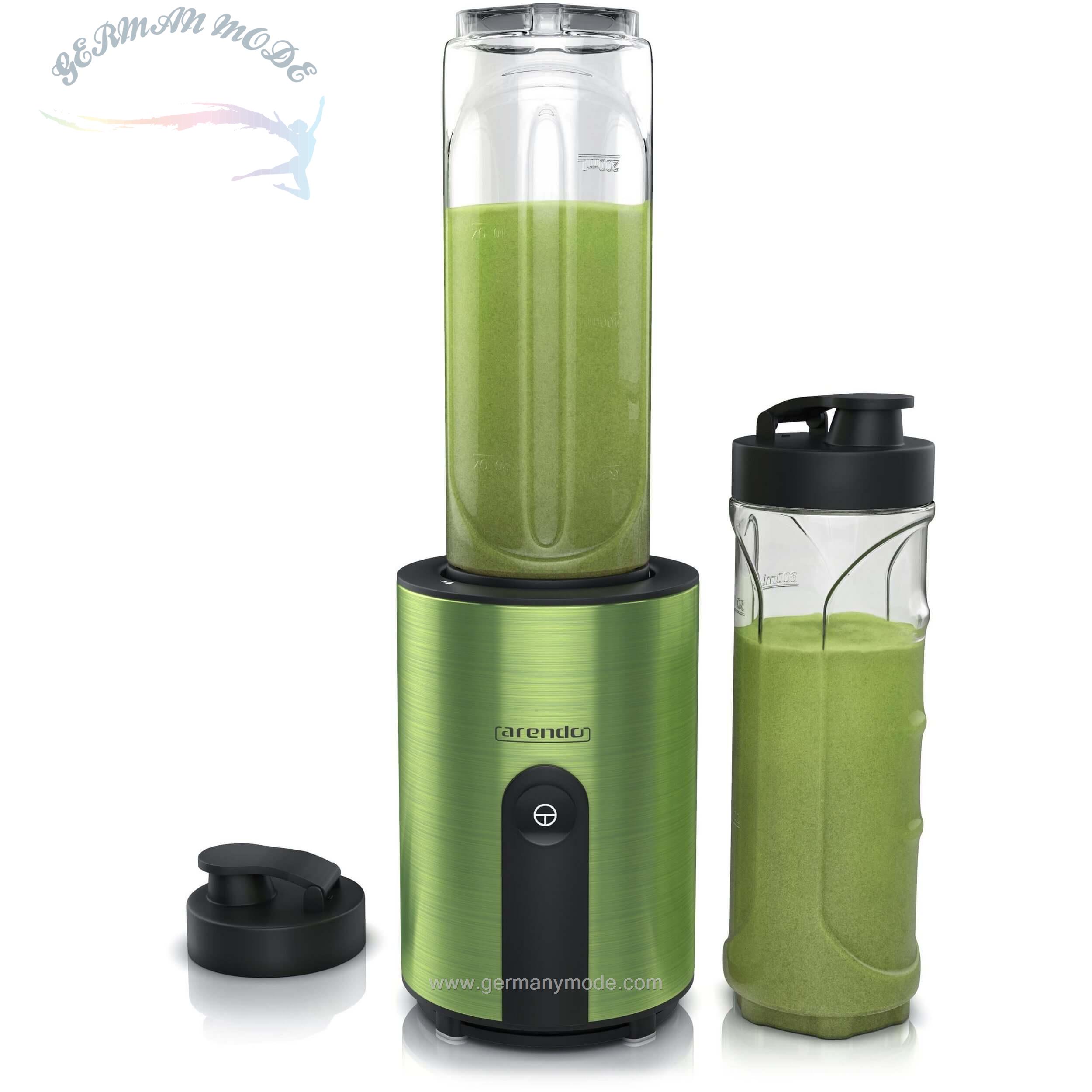 اسموتی ساز آرندو آلمان Arendo Smoothie-Maker-300 W- Smoothiemaker inkl-2x ToGo-Becher