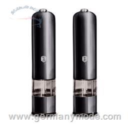 ست آسیاب نمک و فلفل برقی برلینگر هاوس مجارستان Berlinger Haus Electric Salt / Pepper Mills BH/9288 Carbon Pro Collection