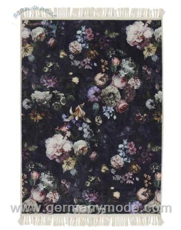 قالیچه اسنزا هلند ESSENZA Fleur Nightblue Teppich