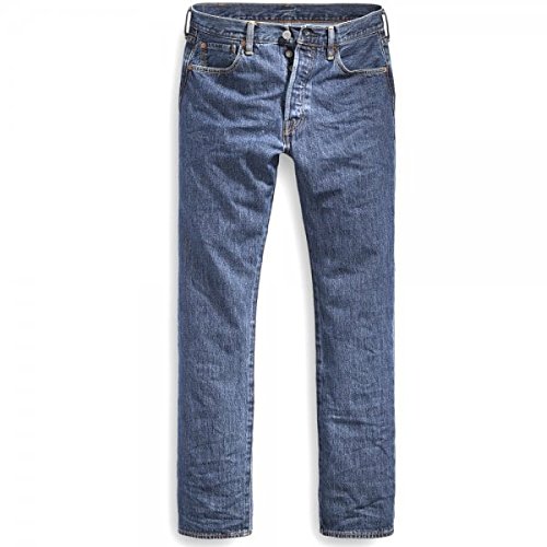 خرید از آمازون - Levis Mens 501 Original Fit Jeans 30W / 34L Stonewash