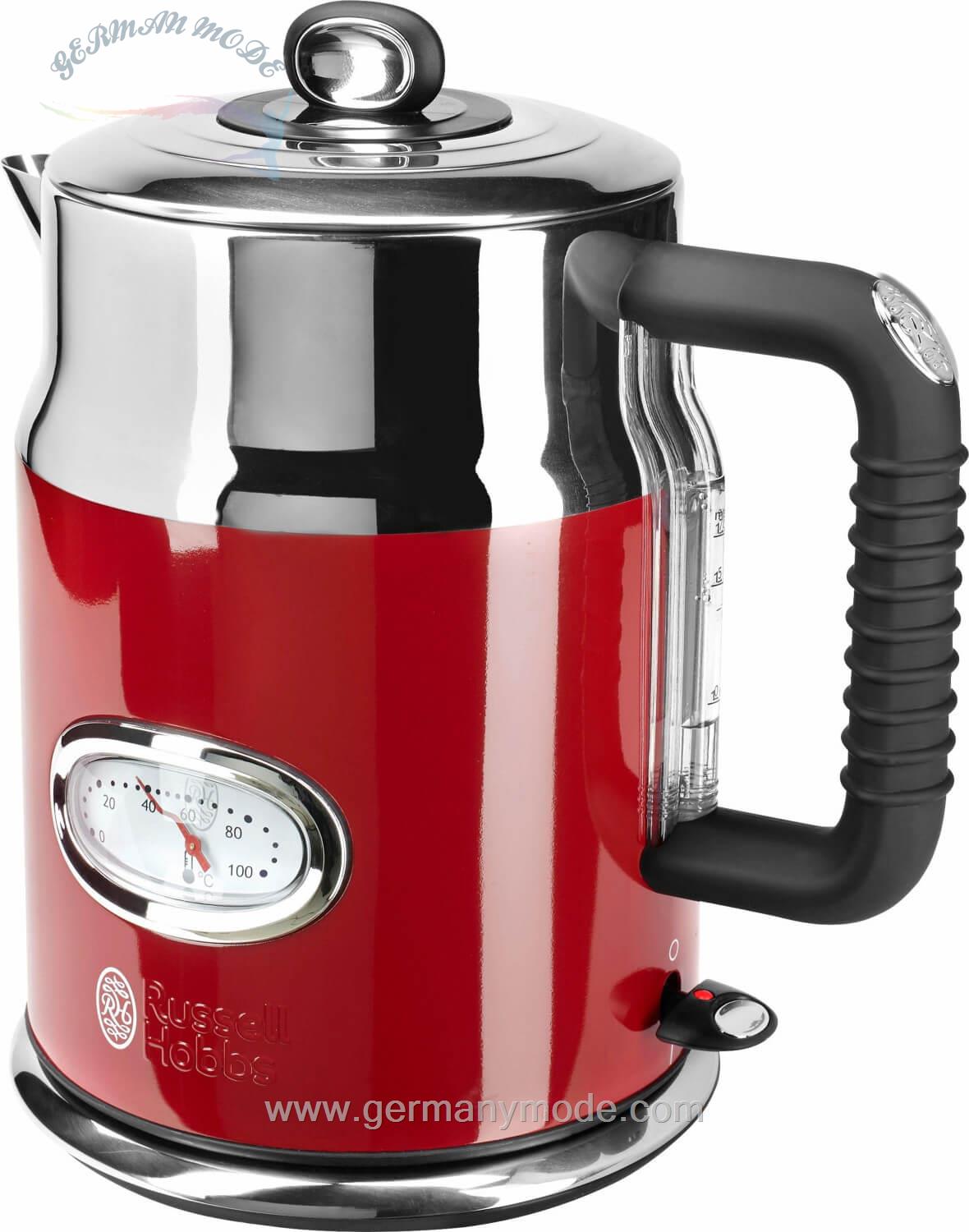 کتری برقی راسل هابز انگلستان Russell Hobbs Retro Ribbon 216-70 1,7 Ltr