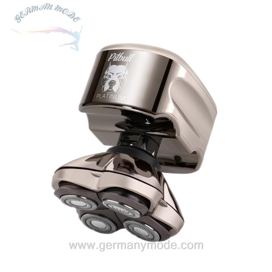 ریش تراش برقی و ماشین اصلاح مخصوص سر کچل شارژی Pitbull Platinum Pro – ماشین اصلاح شارژی مردانه اصلاح مرطوب و خشک Premium