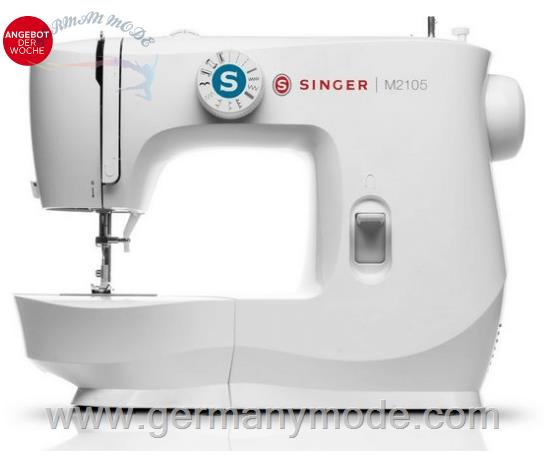 چرخ خیاطی 8 کاره سینگر آمریکا Singer Freiarm-Nähmaschine M2105 8 Programme Singer
