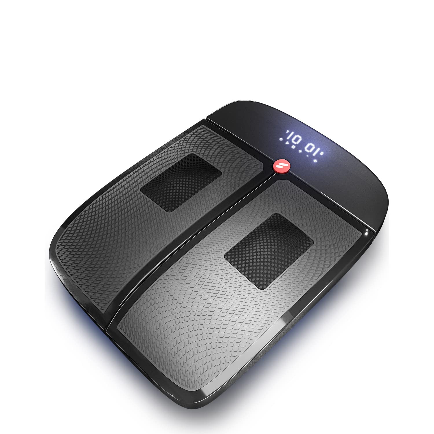 خرید از آمازون - صفحه ویبره 2 در 1 Sportstech ماساژ سه بعدی و تناسب اندام در خانه | ماساژور با حرارت (40 درجه سانتیگراد) در برابر پاهای سرد | صفحه ویبره برای ورزش و کاهش وزن سریع + کنترل از راه دور و نمایشگر LED | VX350