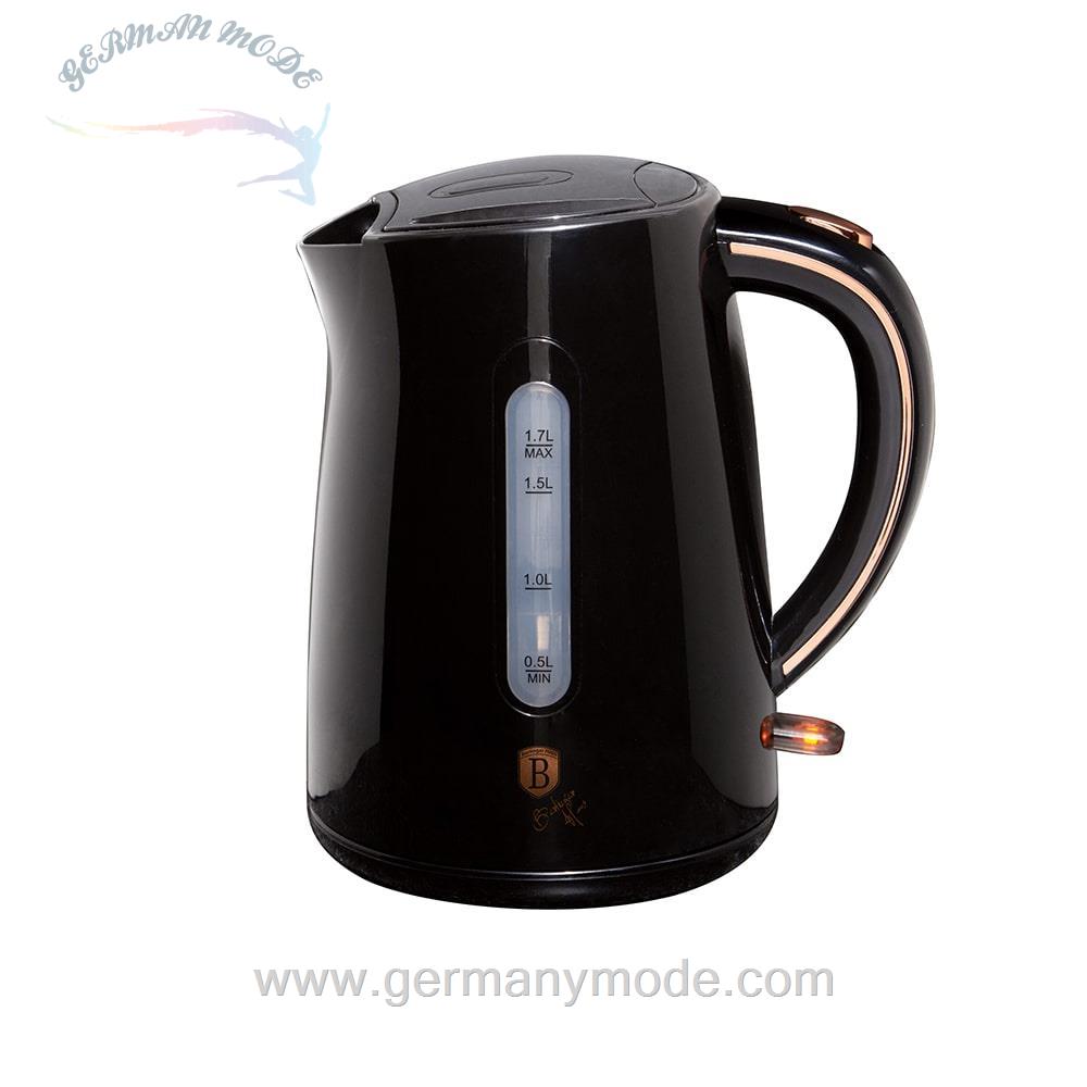 کتری برقی برلینگر هاوس مجارستان BERLINGER HAUS ELECTRIC KETTLE BH 9132 BLACK ROSE GOLD