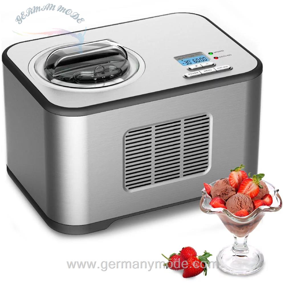 بستنی ساز خانگی کمپرسوردار 1/5 لیتری جینوجلاتی سینتروکس آلمان Syntrox Germany Eismaschine Yildun Speiseeis Sorbets A Ware