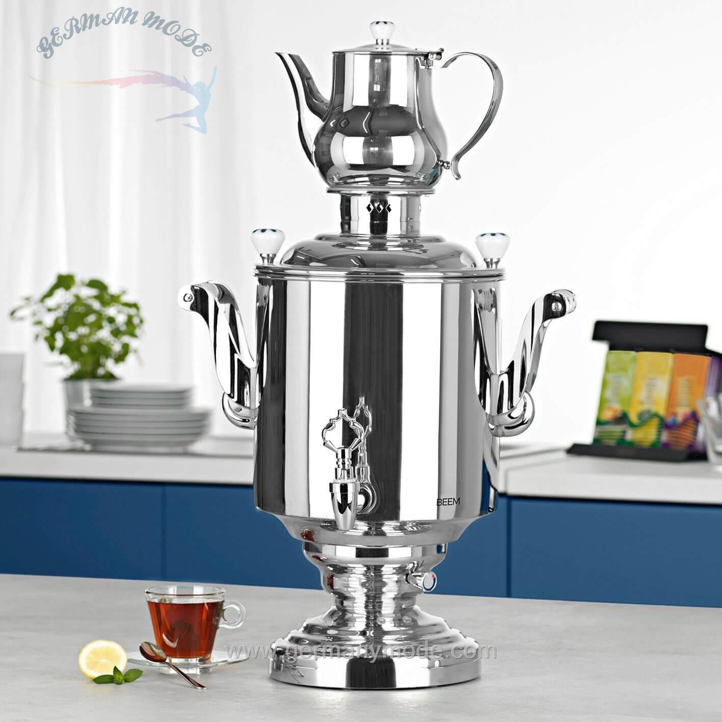 سماور برقی بیم آلمان BEEM Samowar, 15 l, Katharina III 15l 3000W Edelstahl