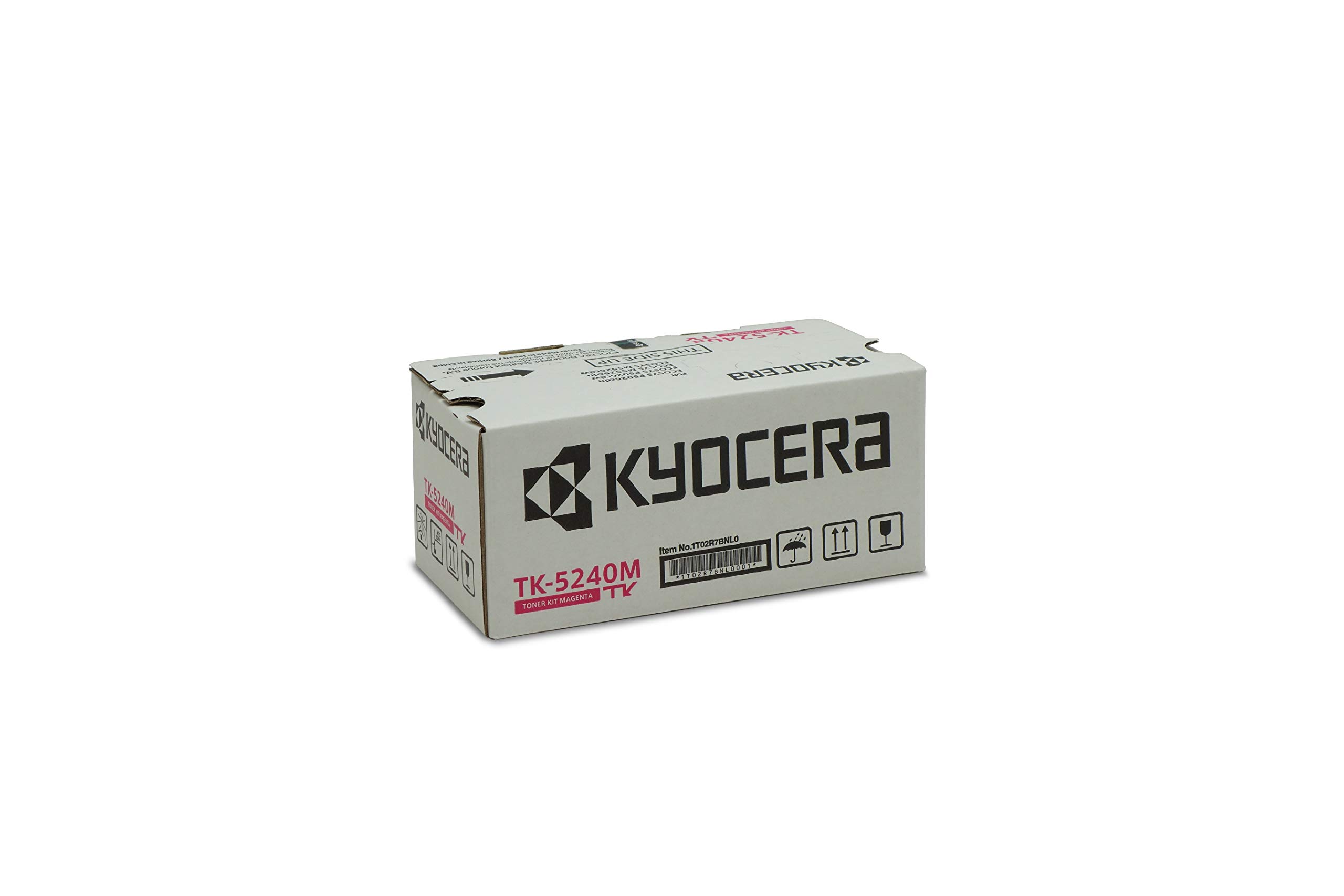 خرید از آمازون - Kyocera TK-5240M Toner Magenta، کارتریج تونر اصلی 1T02R7BNL0. سازگار با ECOSYS M5526cdn، ECOSYS M5526cdw، ECOSYS P5026cdn، ECOSYS P5026cdw، تک سرخابی بزرگ
