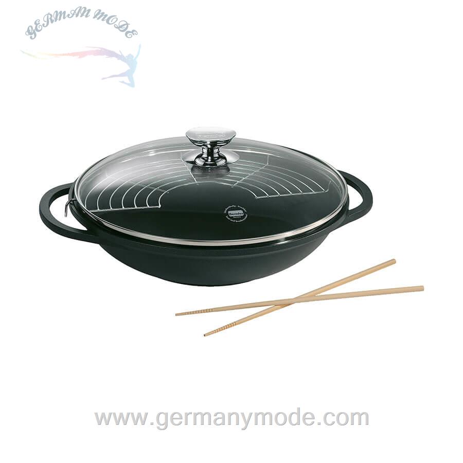 تابه وک برندس آلمان Balance Wok mit Glasdeckel und Zubehör