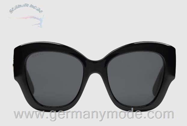 عینک آفتابی زنانه گوچی ایتالیا GUCCI Sonnenbrille in Katzenaugenform 642985 J1691 1012