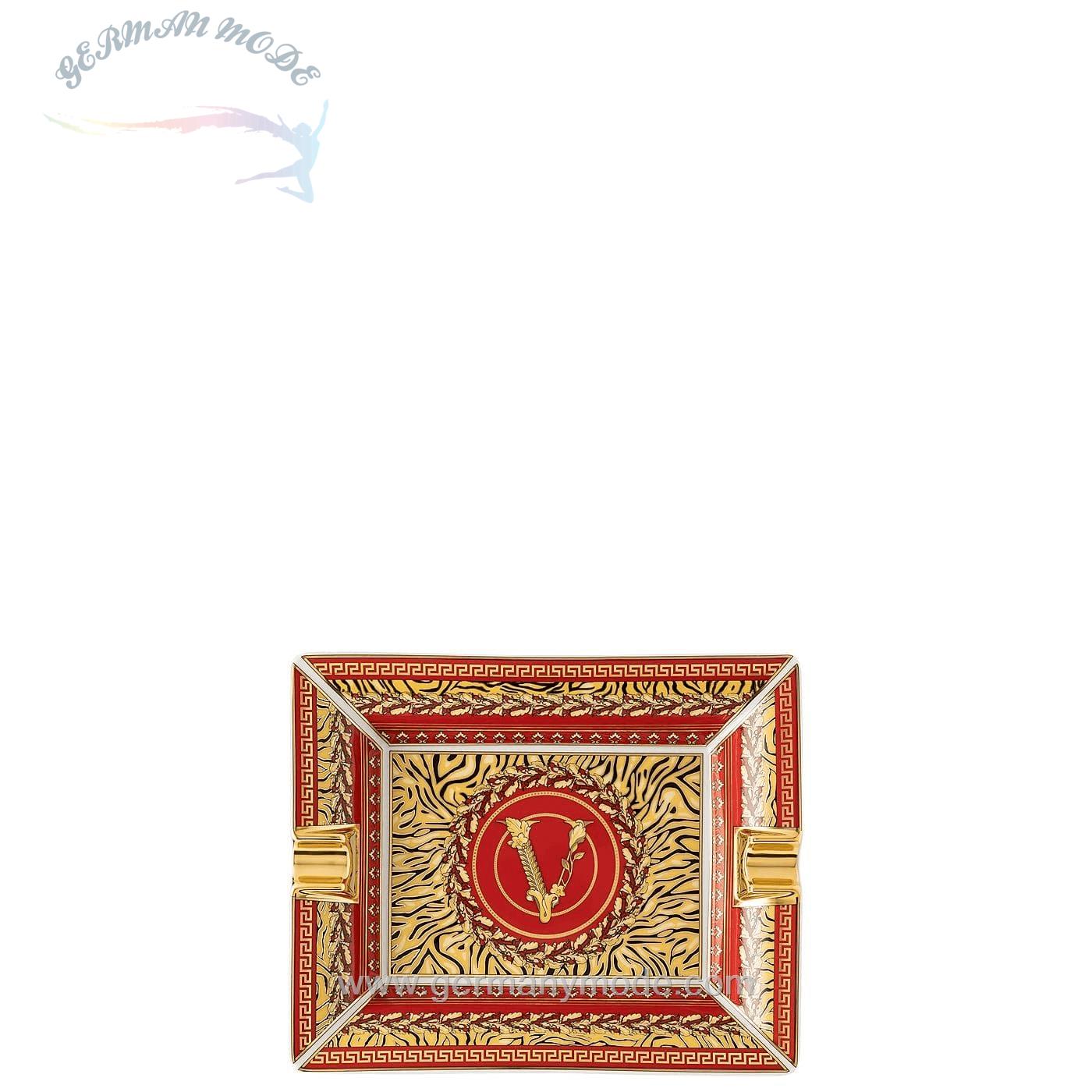 زیر سیگاری ورساچه روزنتال آلمان Rosenthal meets Versace Aschenbecher Virtus Holiday Ascher 16 cm