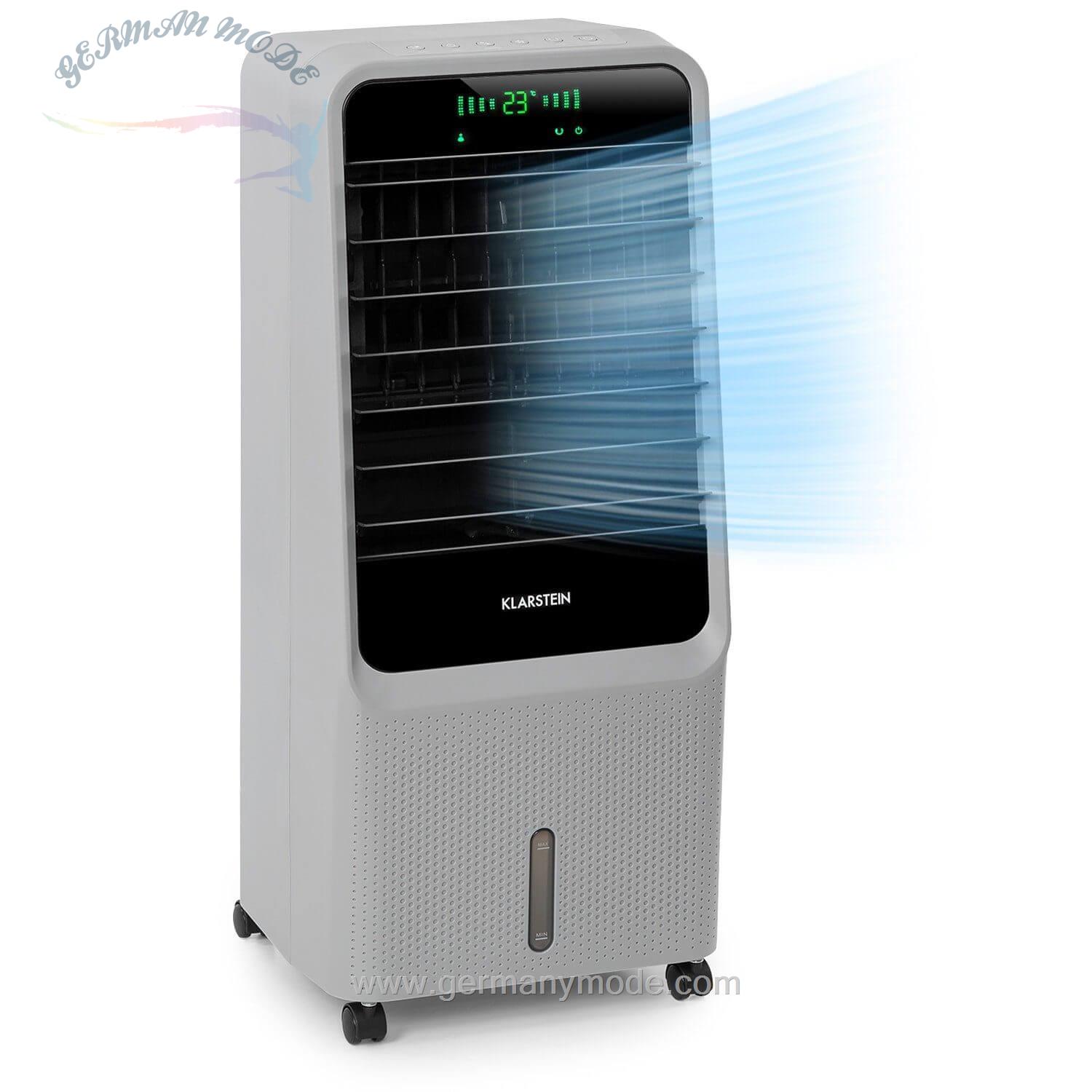 کولر آبی فن رطوبت ساز ایستاده با قابلیت کنترل از راه دور کلارشتاین آلمان Klarstein Ventilatorkombigerät Townhouse 3-in-1