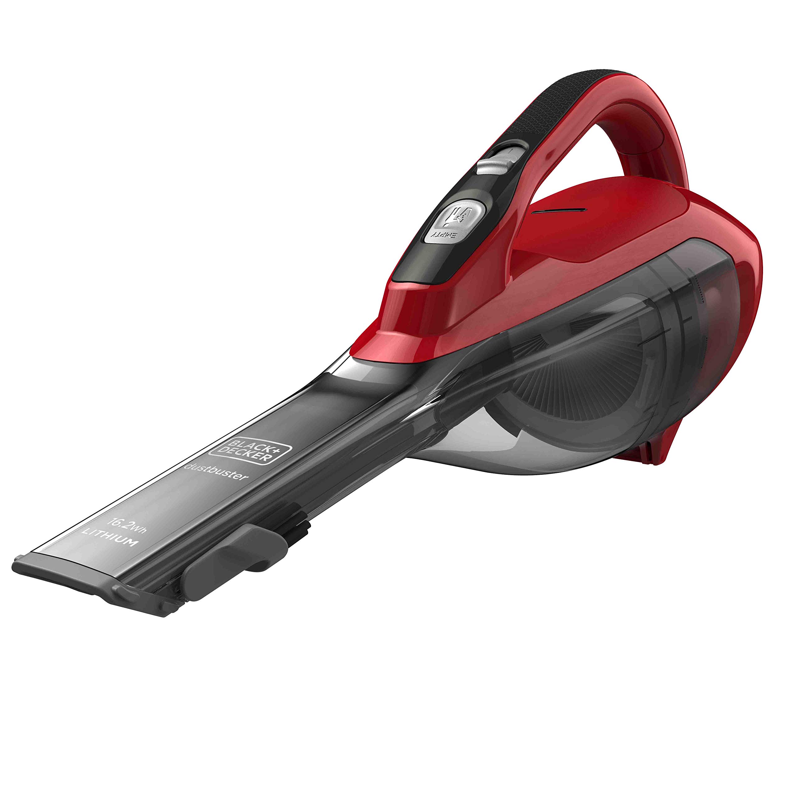 جارو شارژی بلک اند دکر آمریکا BLACK+DECKER Dustbuster DVA315J، گیلاس، قرمز، 10.8 ولت