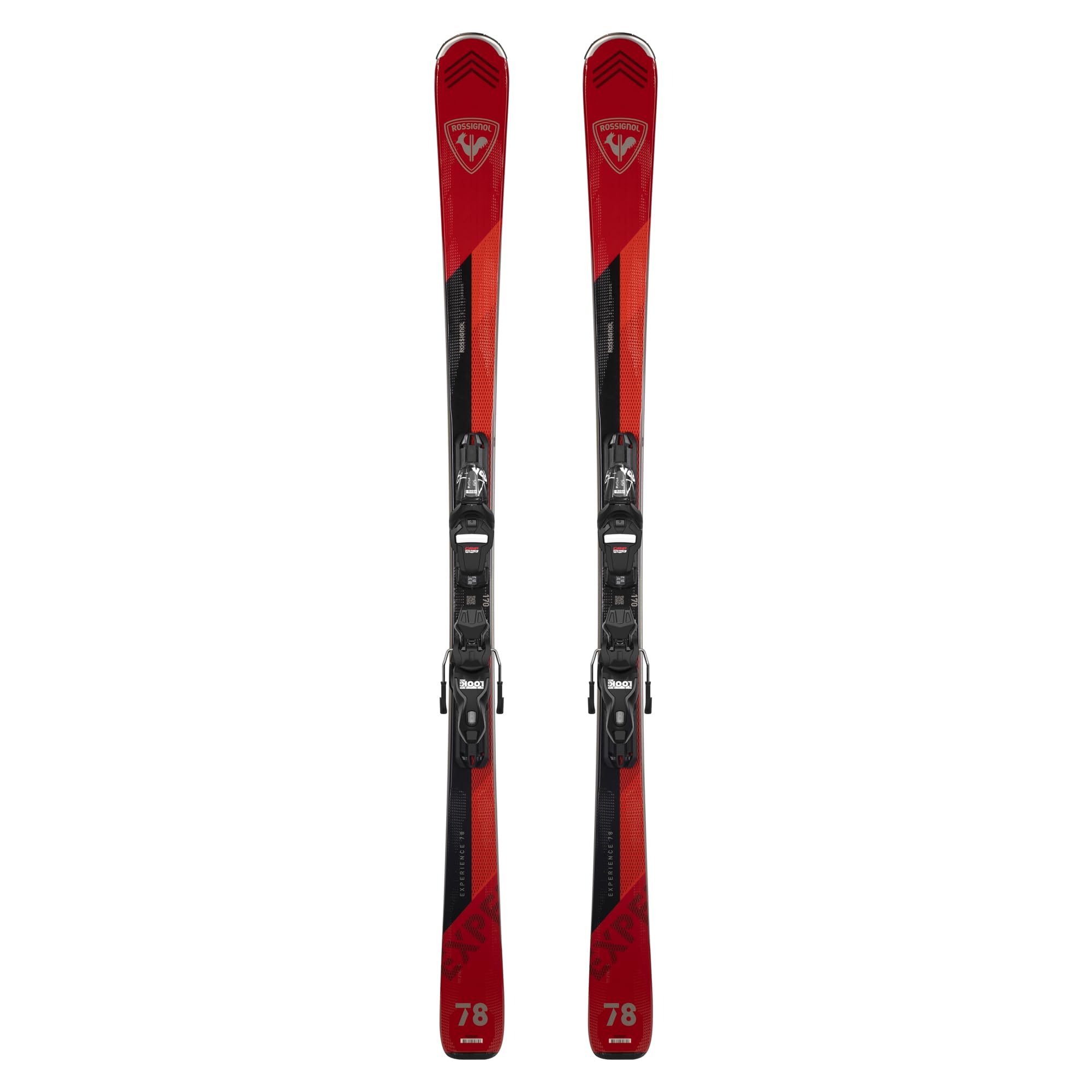 Rossignol Ski Experience 78 Carbon Xpress + Xpress Bindings 11 GW، قرمز، مردانه - سایز 178 - قرمز
