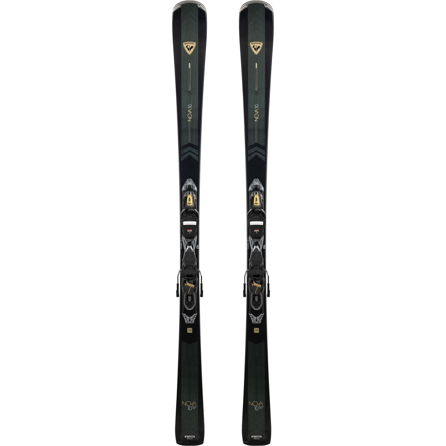 ست اسکی Rossignol Nova 10 Xpress + Bindings Xpress W 11 Gw Gray Women - Grey Grey 169