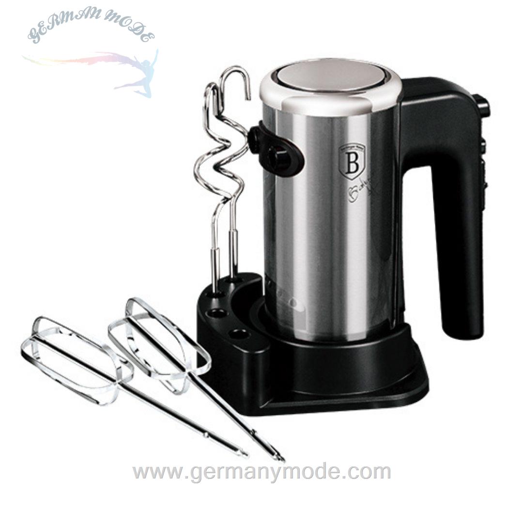 همزن برقی برلینگر هاوس مجارستان BERLINGER HAUS HAND MIXER BH-9368 BLACK SILVER COLLECTION