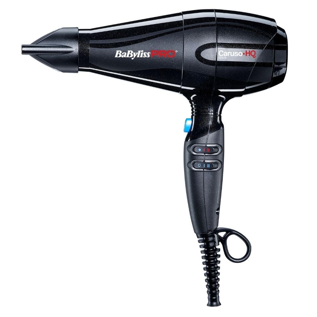سشوار بابیلیس فرانسه - BabylissPro CARUSO Ionic 2400W، مشکی