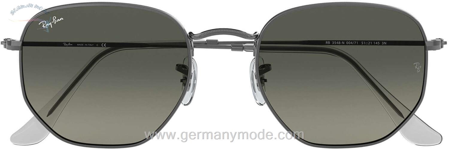 عینک آفتابی مردانه ریبن (ایتالیا) Ray-Ban Hexagonal Flat Lenses RB3548Ni