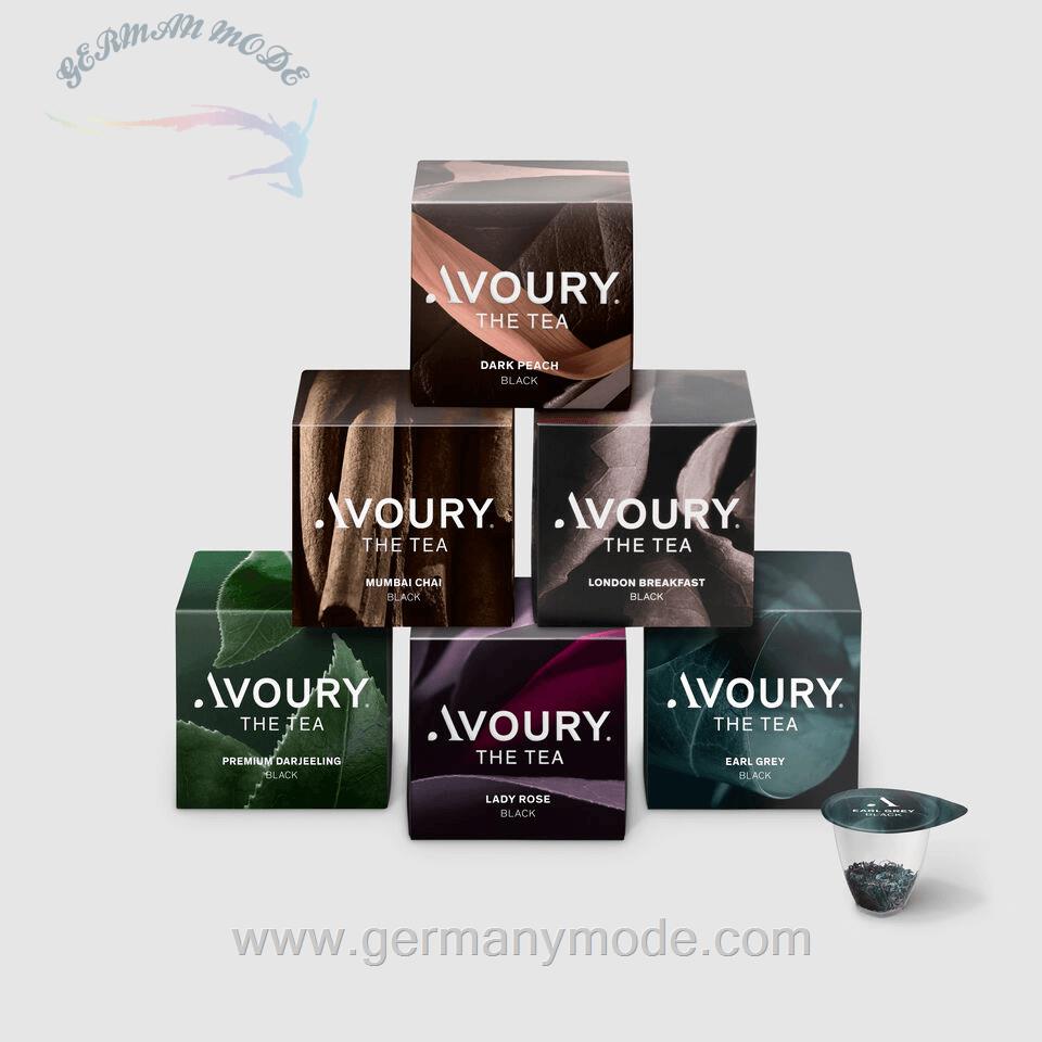 ست چایی سیاه آووری آلمان Avoury BLACK TEA SET