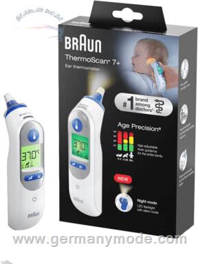 دما سنج تب سنج براون آلمان Braun ThermoScan 7 Infrarot Ohrthermometer