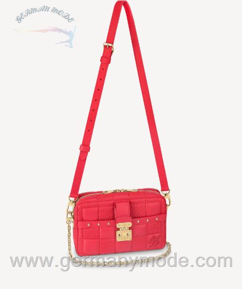 کیف دوشی زنانه لویی ویتون فرانسه LOUIS VUITTON TROCA PM M59118
