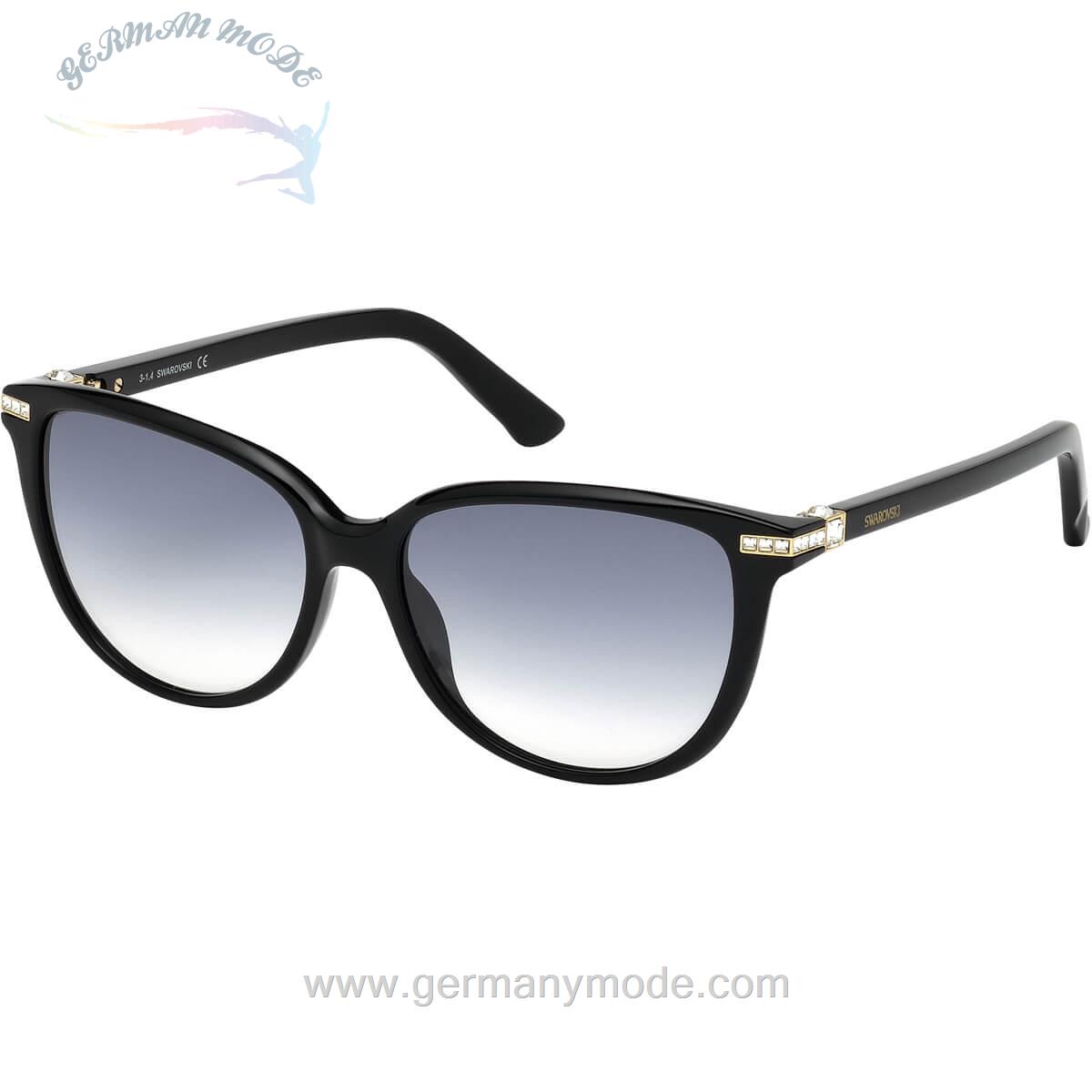 عینک آفتابی زنانه سواروفسکی (اتریش) SK0077-F 01B, BLACK