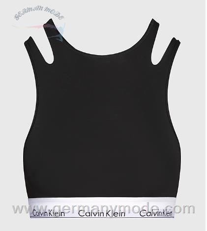 نیم تنه زنانه کلوین کلین آمریکا Calvin Klein Bustier CK Deconstructed black 000QF7200EUB1