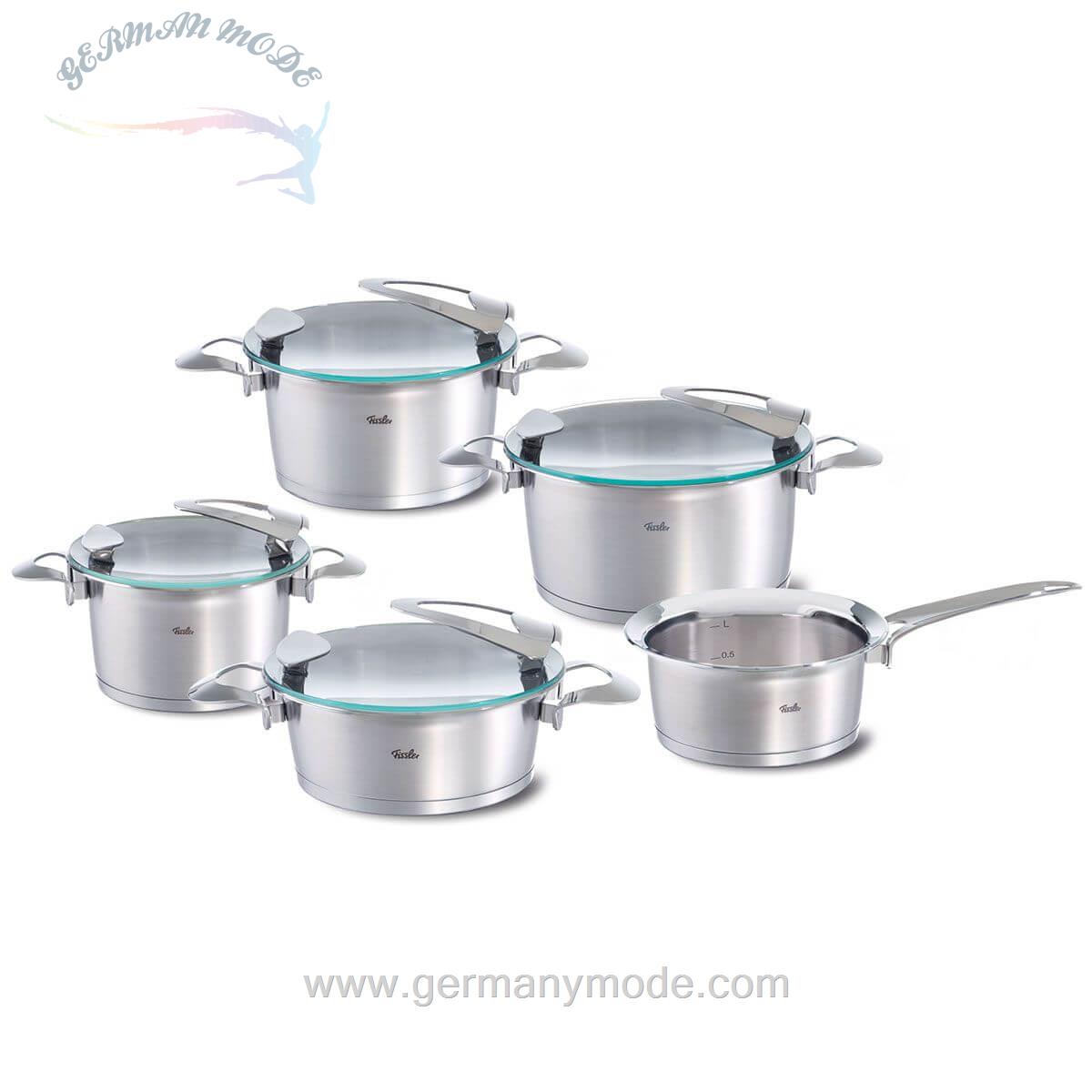 سرویس قابلمه 5 پارچه فیسلر آلمان Fissler solea Topf-Set 5-tlg