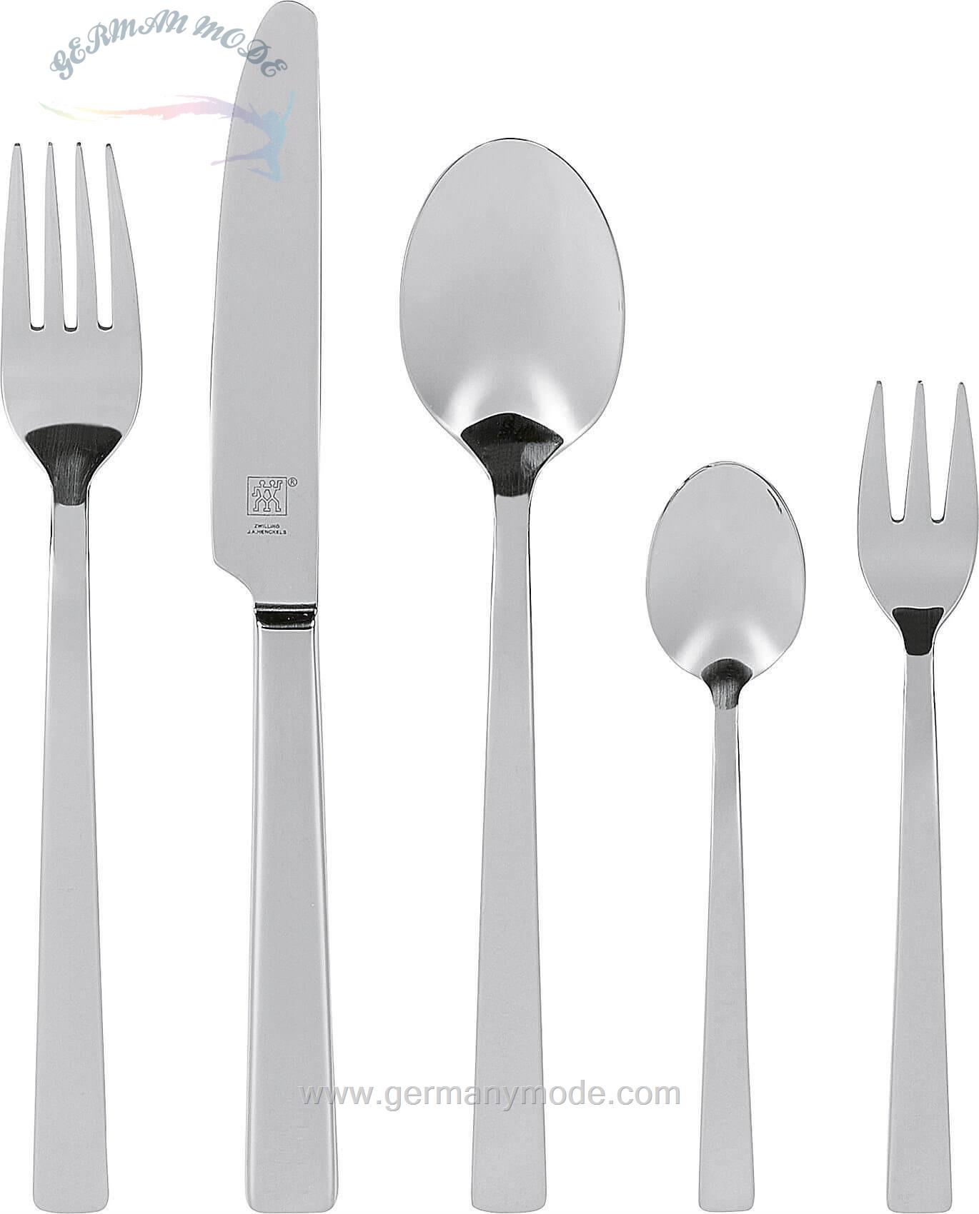سرویس قاشق چنگال 60 پارچه زولینگ آلمان ZWILLING King Besteckset 60-teilig mattiert