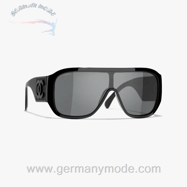 عینک آفتابی زنانه شنل فرانسه CHANEL PILOTENSONNENBRILLE 5466B C888/S4