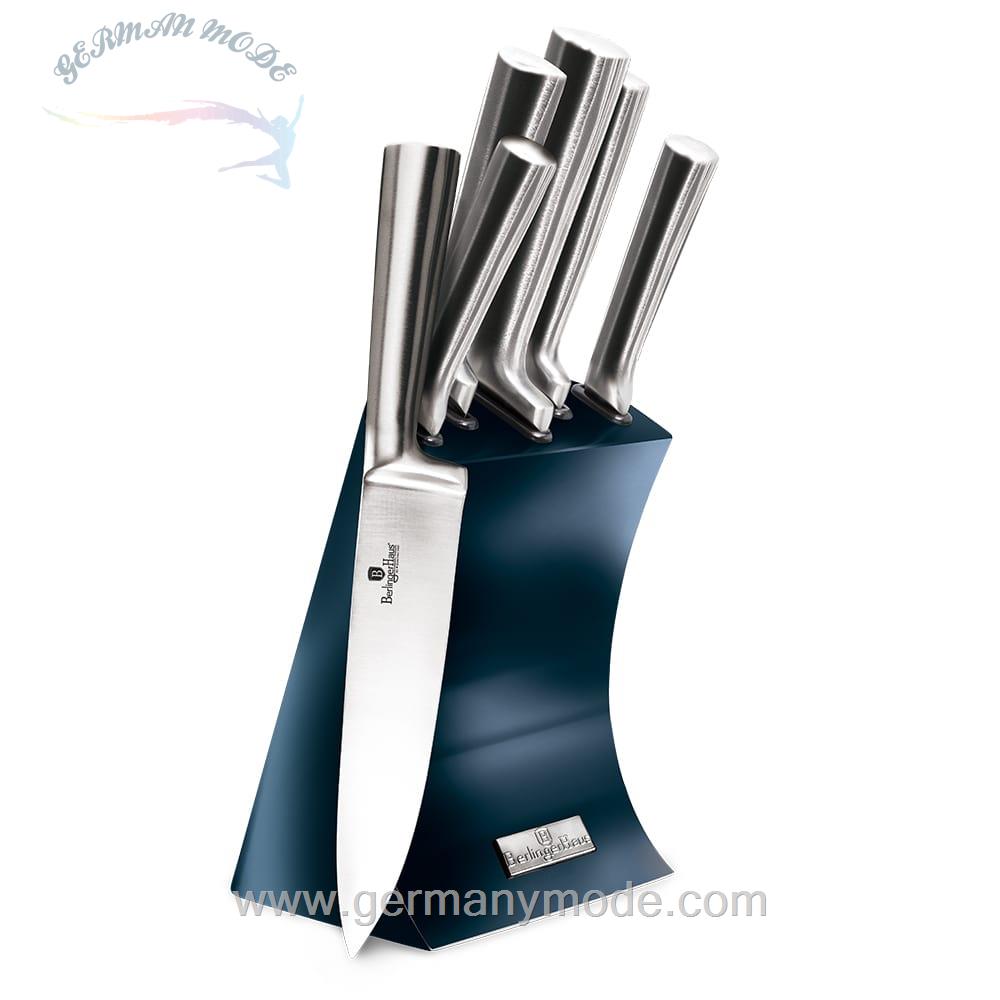 ست چاقو آشپزخانه 6 پارچه برلینگر هاوس مجارستان BERLINGER HAUS 6-PIECE KNIFE SET BH/2452 AQUAMARINE COLLECTION