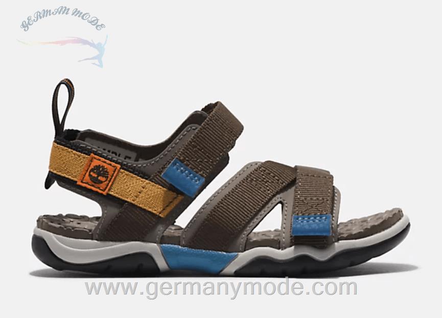 صندل بچگانه تیمبرلند آمریکا TIMBERLAND ADVENTURE SEEKER SANDALE MIT FERSENRIEMCHEN FÜR KINDER IN BRAUN