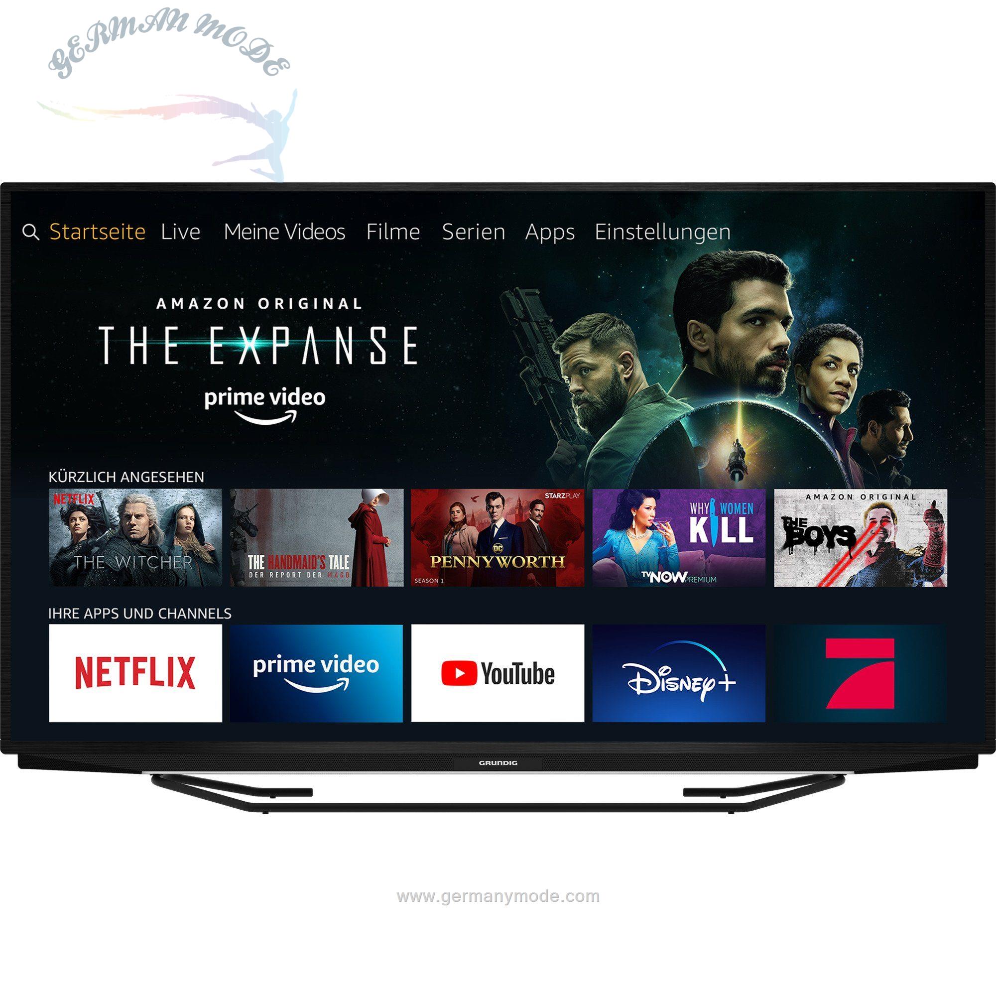 تلویزیون 43 اینچ ال ای دی هوشمند گروندیگ آلمان Grundig USQ000 LED-Fernseher -43 Zoll-4K Ultra HD