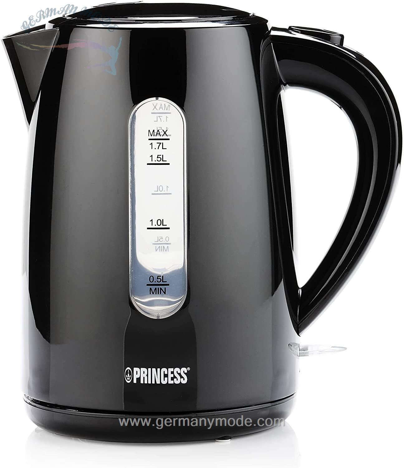 کتری برقی پرینسس هلندPrincess Wasserkocher mit 1-7L - 360° rotierbar - 236017