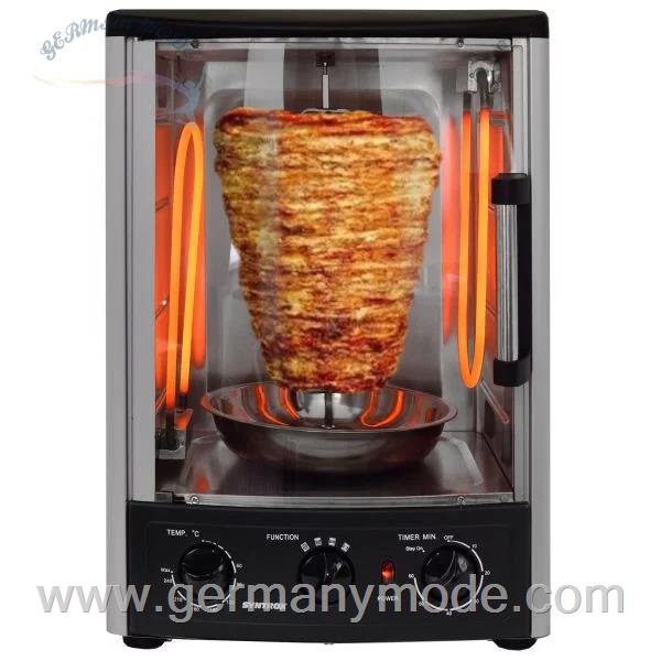 دستگاه دونر کباب جوجه گردان فر رومیزی خانگی سینتروکس آلمان Syntrox Germany Backofen Dönergrill Lugo 2 in 1 Modell 23 Liter