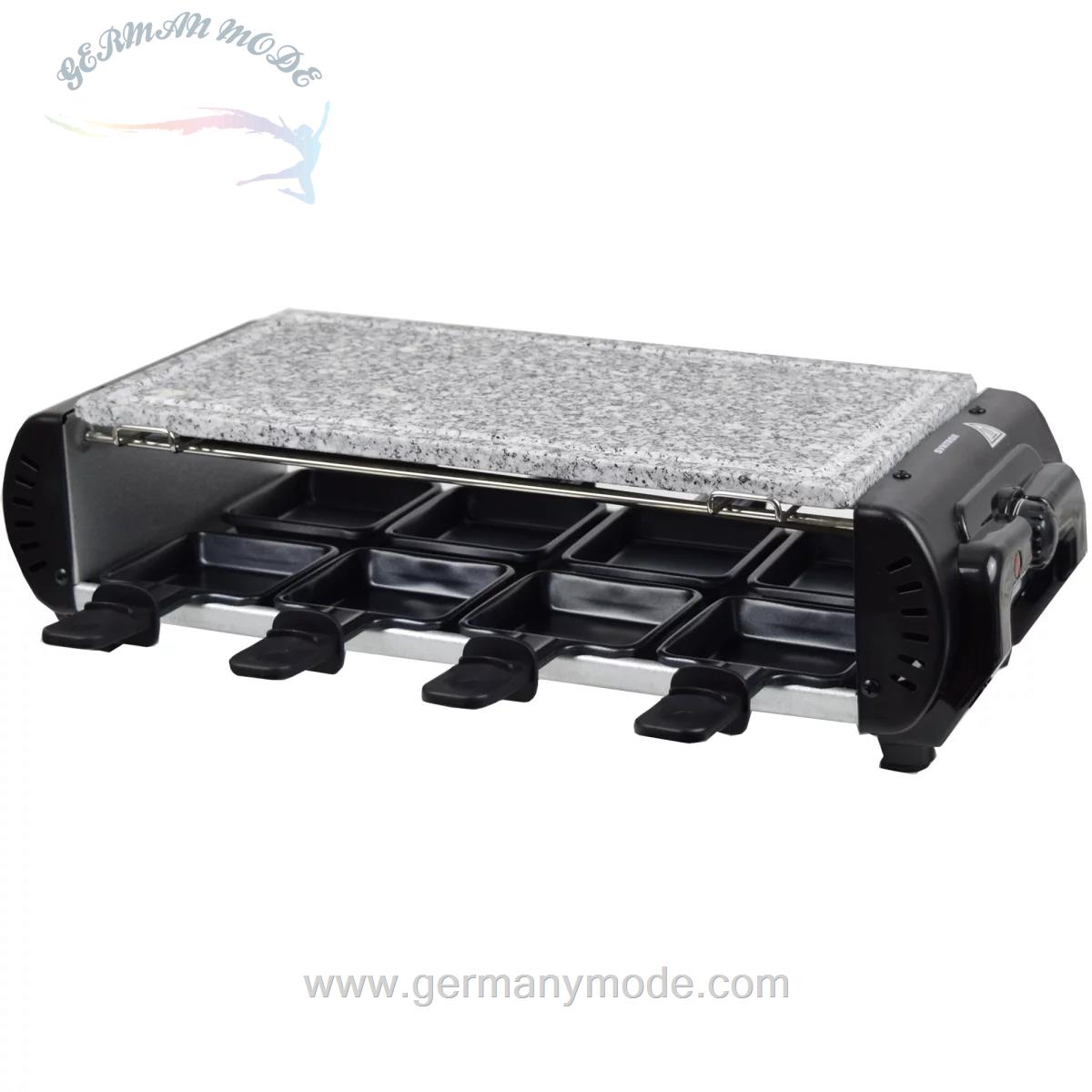 گریل راکلت پز سینتروکس آلمان Syntrox Germany Raclette Grill Set Sitten mit Wechselplatten