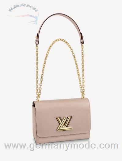 کیف مجلسی زنانه لویی ویتون فرانسه LOUIS VUITTON TWIST MM (GOLDFARBEN) M53754